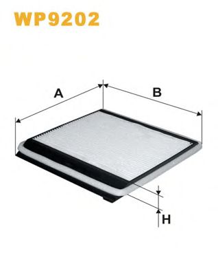 WIX FILTERS wp9202 -  Фильтр воздуха в салоне